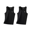 Loose Fit Sleeveless Quick-Dry Gym Training Running Sports Casual Tank Top Men Tops Black 701234707-01