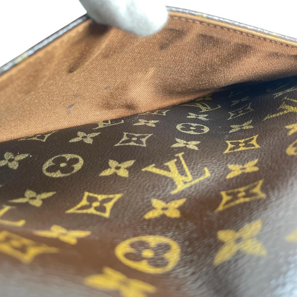 Louis Vuitton Sologne M42250 Shoulder Bag Brown Women Used