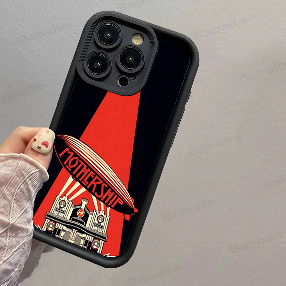 

Rock L-Led Vintage Band Z-Zeppelin Phone Case For IPhone 17 16 15 14 13 12 11 Pro Max 16E Plus INS Soft Cover iPhone 13 pro