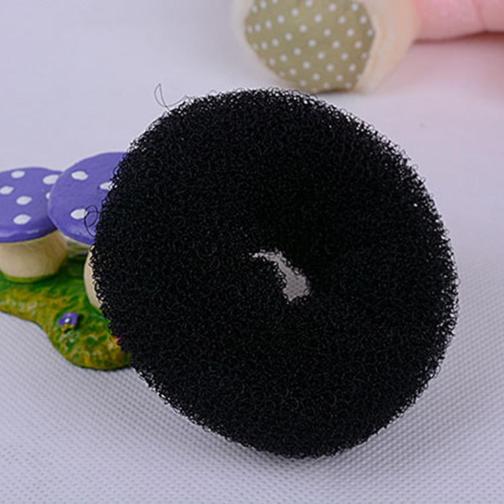 Women Girls Sponge Hair Bun Maker Ring Donut Shape Hairband Hair Styling Bun Maker Hair Band Accessories