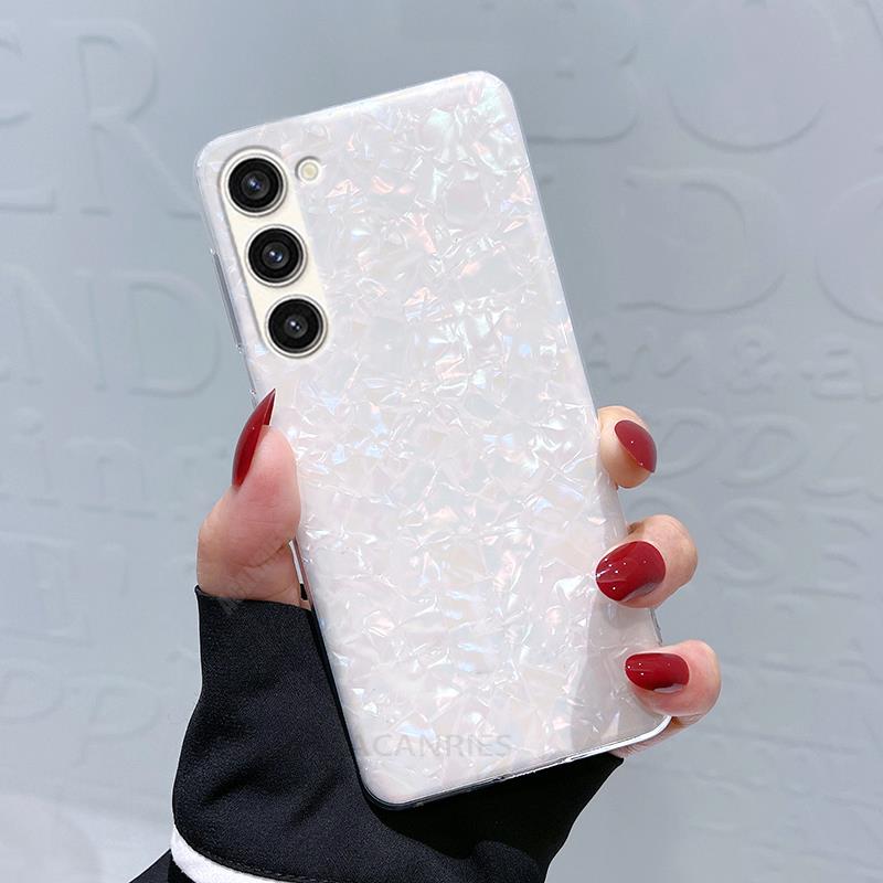 

S 23 22 21 Dream Glitter Shell Silicone Case For Samsung Galaxy S23 S21 S22 Plus Ultra S20 Fe S21fe Soft Cover S10 S23plus S20fe S23