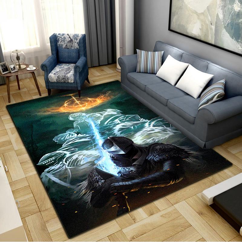 Elder-Ring Carpet Rug for Living Room Bedroom Home Sofa Decoration,Kids Play Non-slip Floor Mat