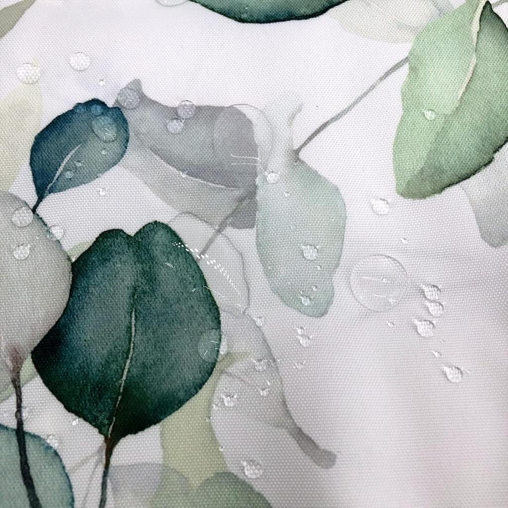 Spring Green Eucalyptus Leaf Rectangle Waterproof Tablecloth Party Decor Reusable Kitchen Dining Tablecloth Wedding Decorations