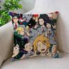My Hero Academia Cool Cartoon Cushion Cover Pillow Cover Decor Pillowcase Printed Cushion Case for Couch