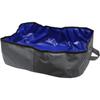 Portable and Foldable PVC Litter Box - Grey/Blue - L 46 X W 35 X H 14 Cm