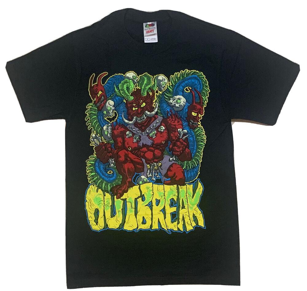 

Футболка унисекс Outbreak Monster Vintage Never Weared Og 2000-х годов S
