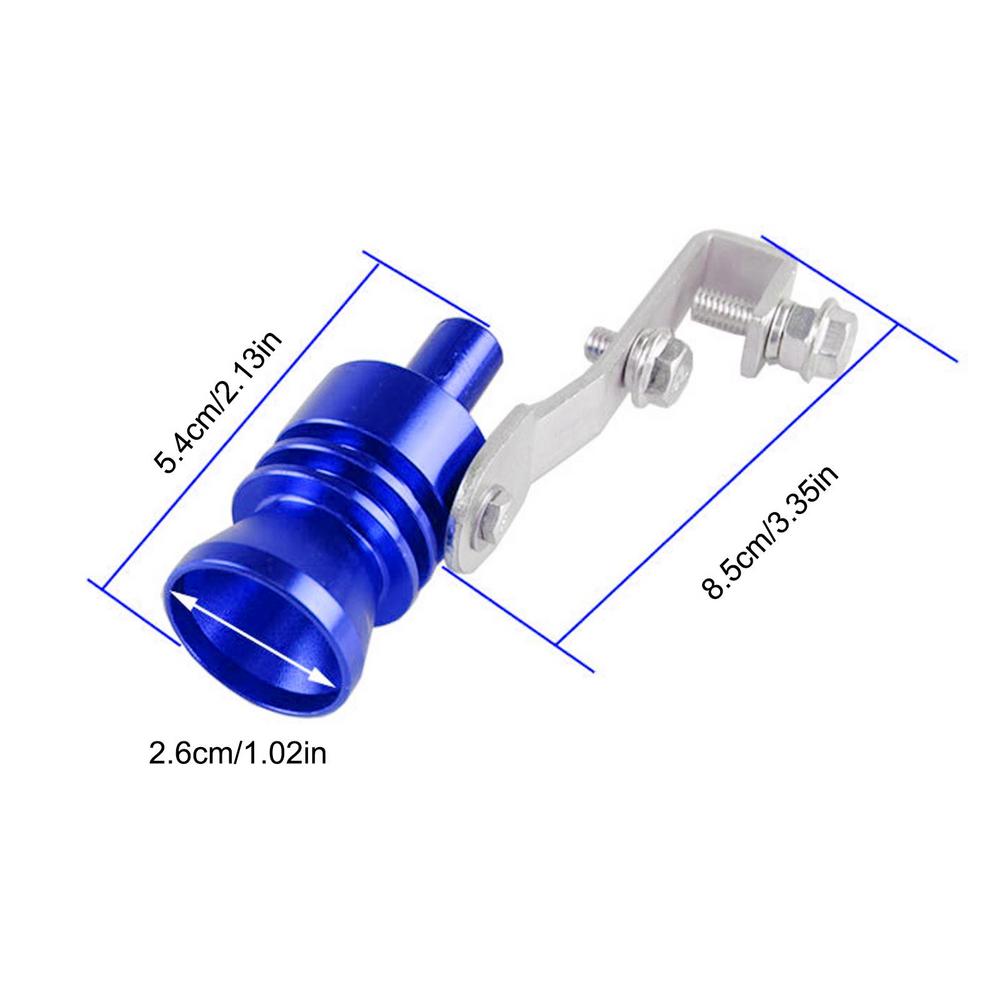 Universal Car Turbo Sound Whistle Muffler Exhaust Pipe Whistle Fake Simulator Whistle Auto Replacement Parts Car Styling