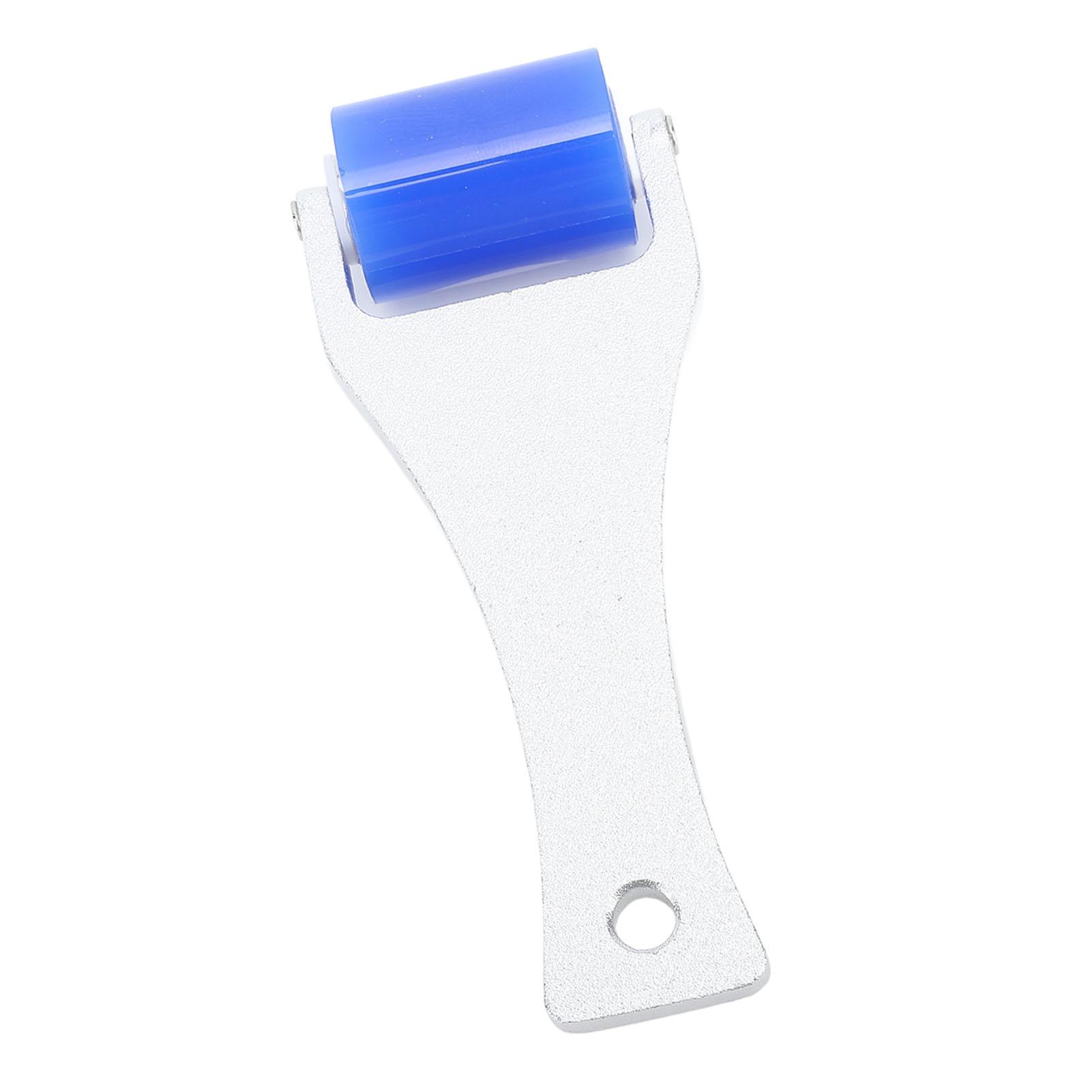 Instrument de Curățare cu Role Adezive Manuale din Silicon cu Funcție Electrică Statică Adsoarbe Impurități Mici Mâner din Aluminiu Albastru 3cm / 1.2in