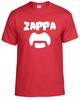 Frank Zappa t-shirt heren snor vintage 70s 80s 90s band stijf rock tee top