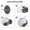 Wall Mount Holder for Amazon Alexa Echo Dot 4 4th Gen Speaker Stand Space Saving Bracket Support for Bedroom Kitchen Bathroom