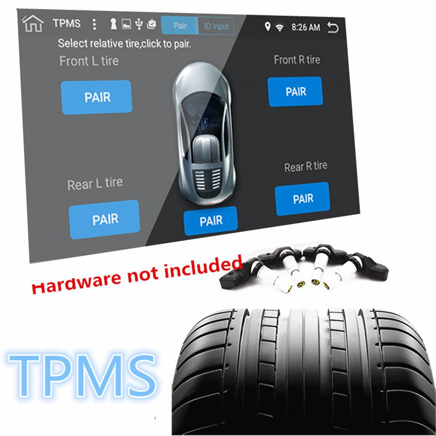 Pair 9inch HD 1080P Android 9.0 RAM 1GB ROM 16GB Octa-core 1.5GHz AV Audio IN Mirror Link OBD TPMS FM Headrest Rear Seat Monitors Touch Screen