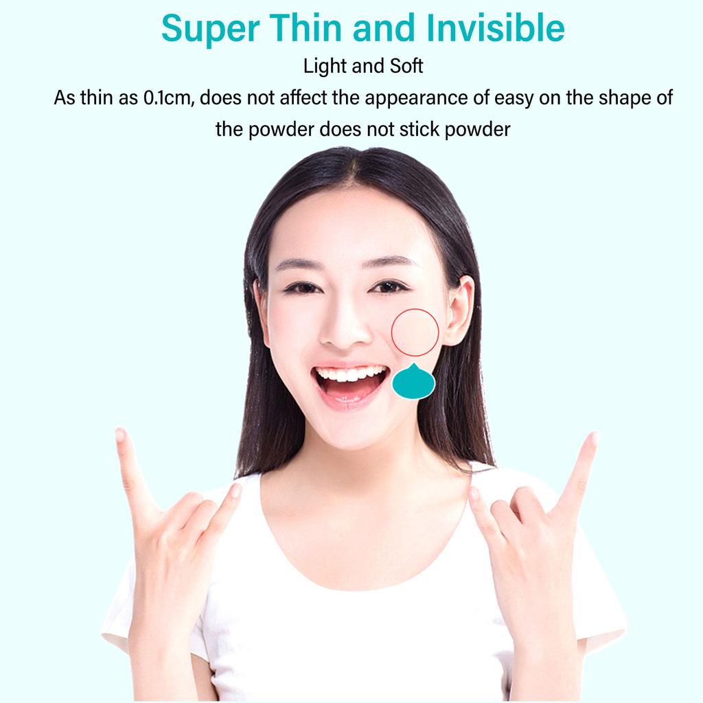 5PCS Hydrocolloid Gel Bandage Transparent Waterproof Hydrocolloid Wound Dressing