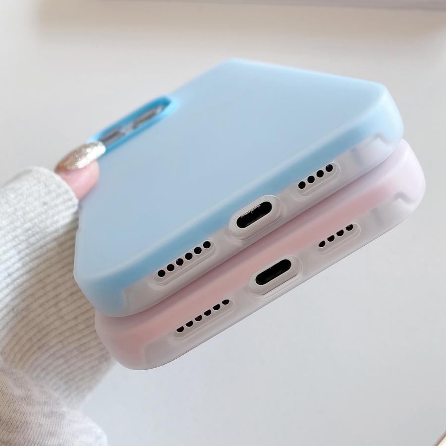 Soft Matte Candy Transparent Phone Case For For Iphone 17 Air 11 12 13 14 15 16 Pro Max Plus Funda Shockproof Silicone Bumper Cover