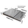 Retractable Microwave Oven Stand & Pull-Out Countertop Storage Rack