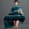 Fashion Scarf Women Cashmere Scarves Embroider Flower Wrap Scarf Tassel Shawl Soft Warm Thick Blanket Wraps Bufanda Mujer Scarf