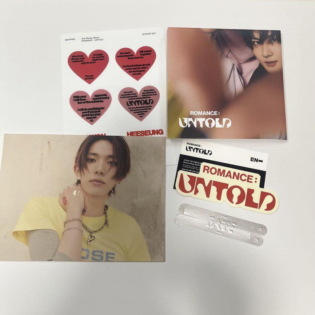 [USED] ENHYPEN ROMANCE:UNTOLD INCEPTIO Ver.