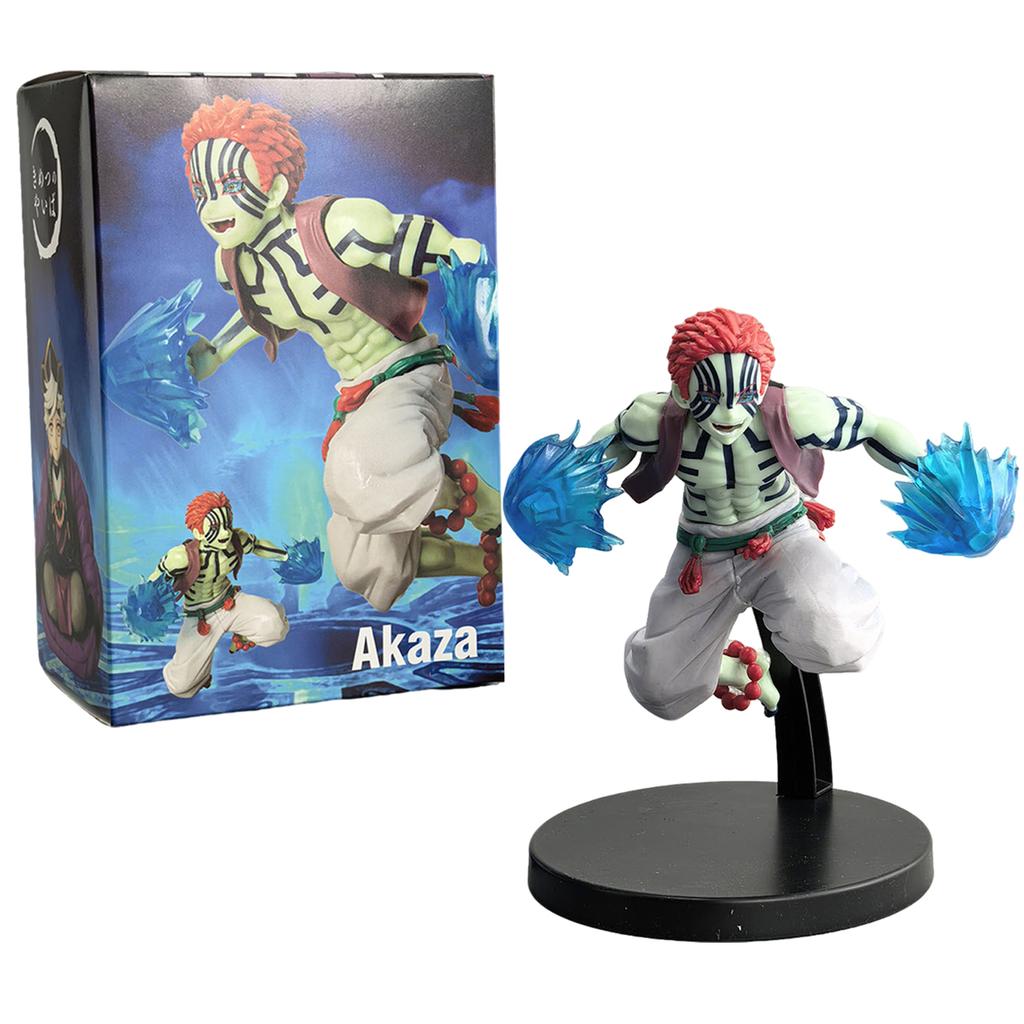 NEU! Anime Demon Slayer Akaza Douma Premium Chokonose Nudelstopper Anime Figur Actionfiguren Sammlung PVC Modell Spielzeug Geschenk