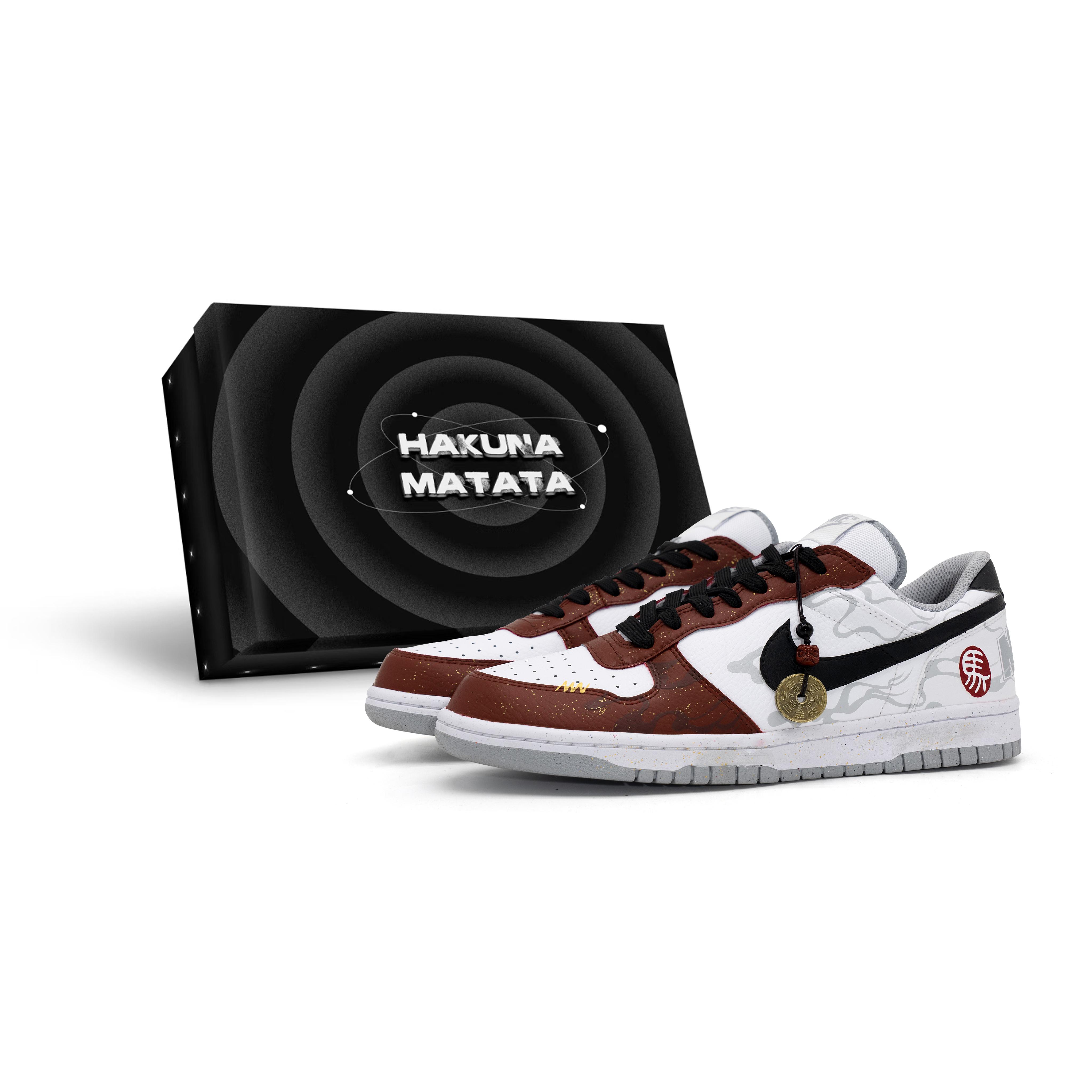 

Nike Big Low Red Horse Box Edition Slip Resistant, Abrasion Resistant, Breathable Low top Skateboard Shoes Men s 355152-106(Team1576-) 40