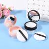 20G Empty Air Cushion Puff Box With Powder Puff Mirror Big Or Small Elastic Mesh Portable Makeup Case Container For Loose Powder