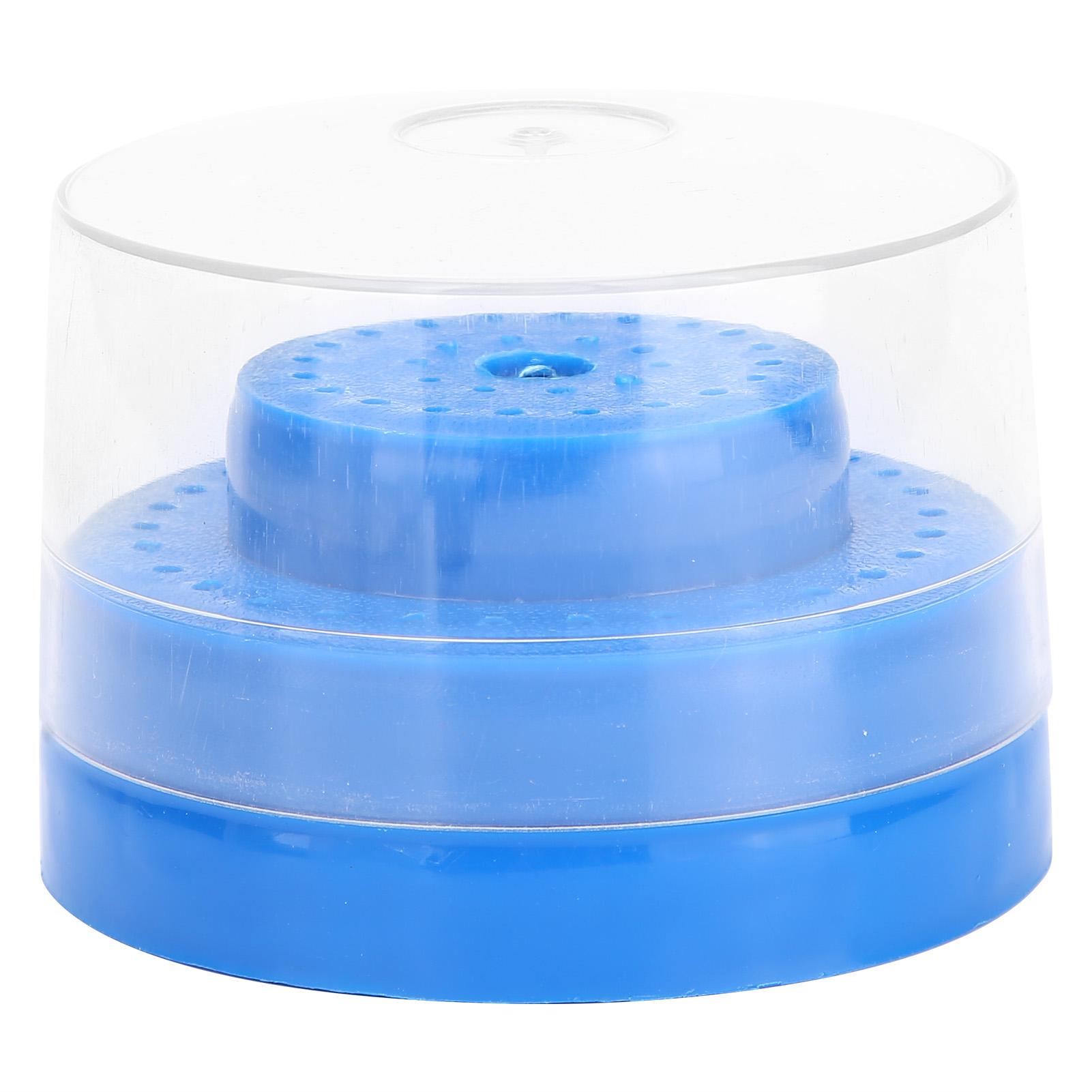 

Круглый держатель стоматологических боров с 60 отверстиями, держатель шлифовальной головки, коробка, стоматологические аксессуары