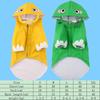 New Cute Cartoon Transformable Pet Raincoat Waterproof Dog Coat for Bichon Teddy Corgi Universal Pet Weather Protection