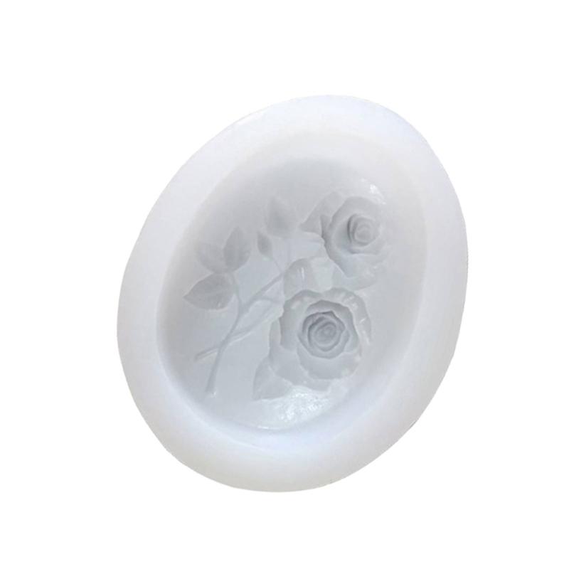 Silicone Craft Mould With Orchids Grass Dragonflies Butterfly Florals Detail for Baking and Making