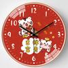 10-inch 25cm Chinese Style Clock, Wall Clock, Living Room, Home Fashion and Creative New Chinese Style Silent Clock