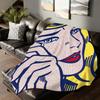 Artist R Roy L Lichtenstein Blanket Soft and Skin Friendly For Couch Bed Napping Bedspread All Seasons Comforter
