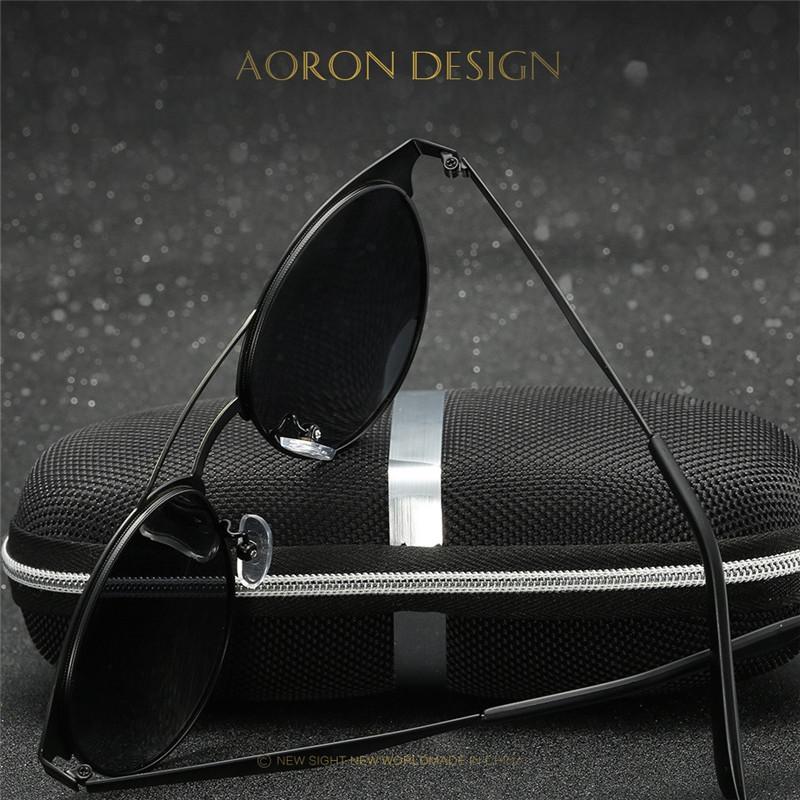 Kolorowe okrągłe ramki mężczyźni kobiety moda spolaryzowane okulary przeciwsłoneczne klasyczne okulary przeciwodblaskowe okulary do jazdy na świeżym powietrzu okulary UV400