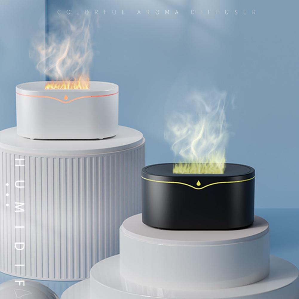 USB Aroma Diffuser with Quiet Operation Colorful Night Light Adjustable Mist Levels and Automatic Safety Shutoff