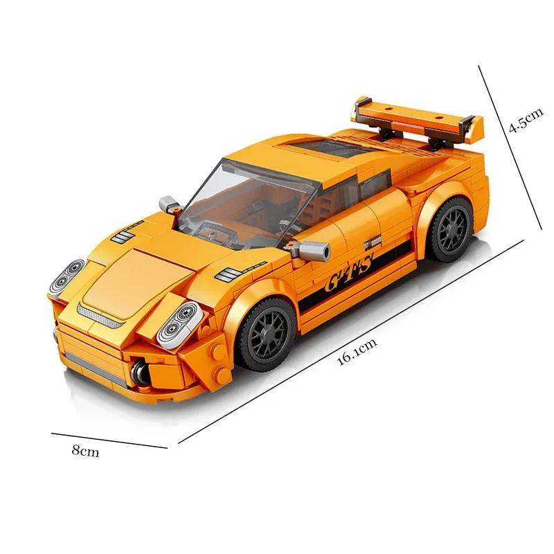 Speed Car Series Vehicle Building Blocks Supercar Set Racing Sports Car Classic MOC Model Bricks DIY Toy Kid Holiday Gifts