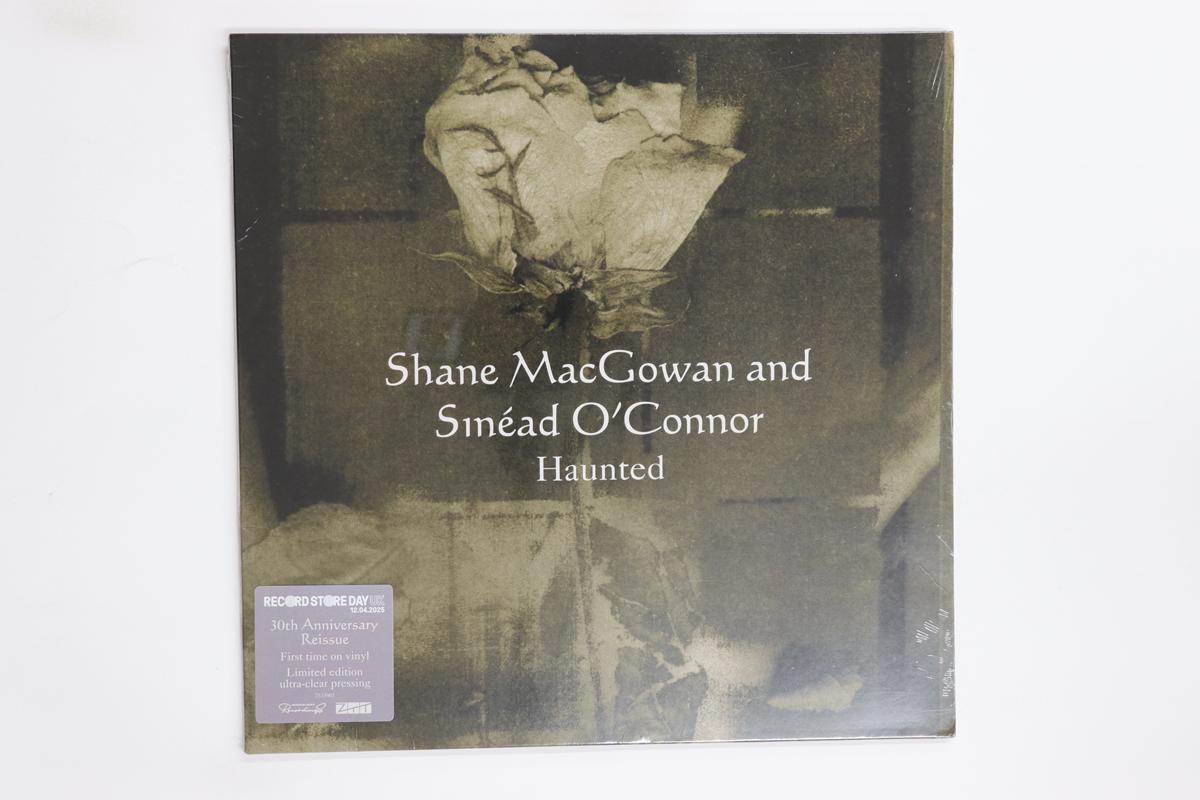 

LP Record SHANE MACGOWAN SINAD OCONNOR Haunted Clear Vinyl 7535907 ZTT 2025 Europe Rock Used