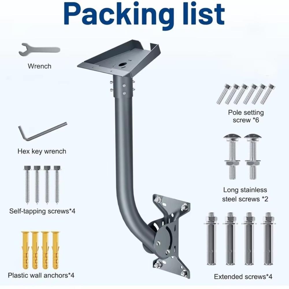 

Легкий в установці настінний кронштейн Регульований довгий набір для настінного монтажу для Gen3/V3 Outdoor