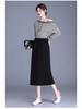 Drapey Commute Slimming Black Pencil Midi Skirt - Spring 2026 Collection