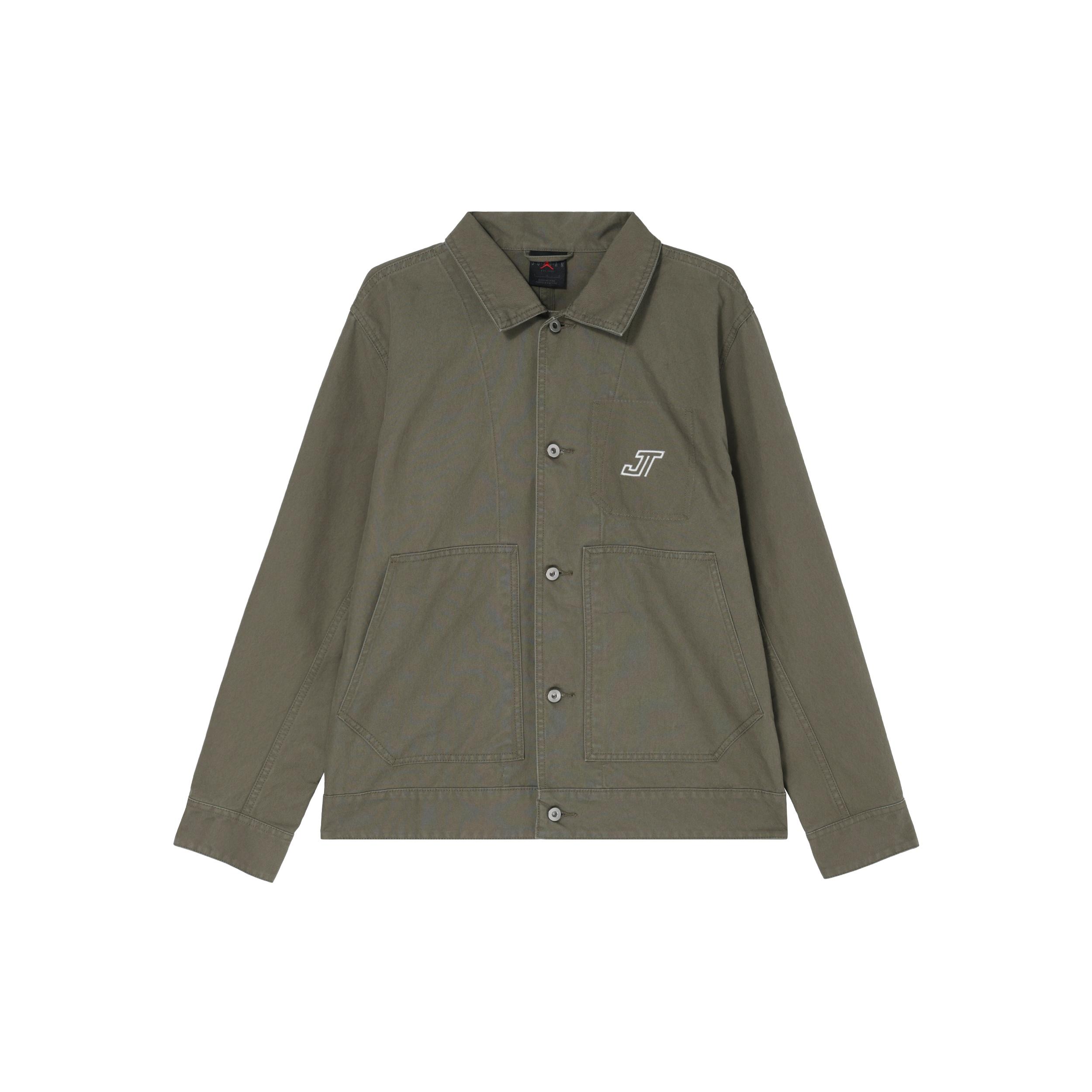 Air Jordan Tatum Chicago Jacket Asia Sizing  Medium Olive  Men s HM3881-222 S