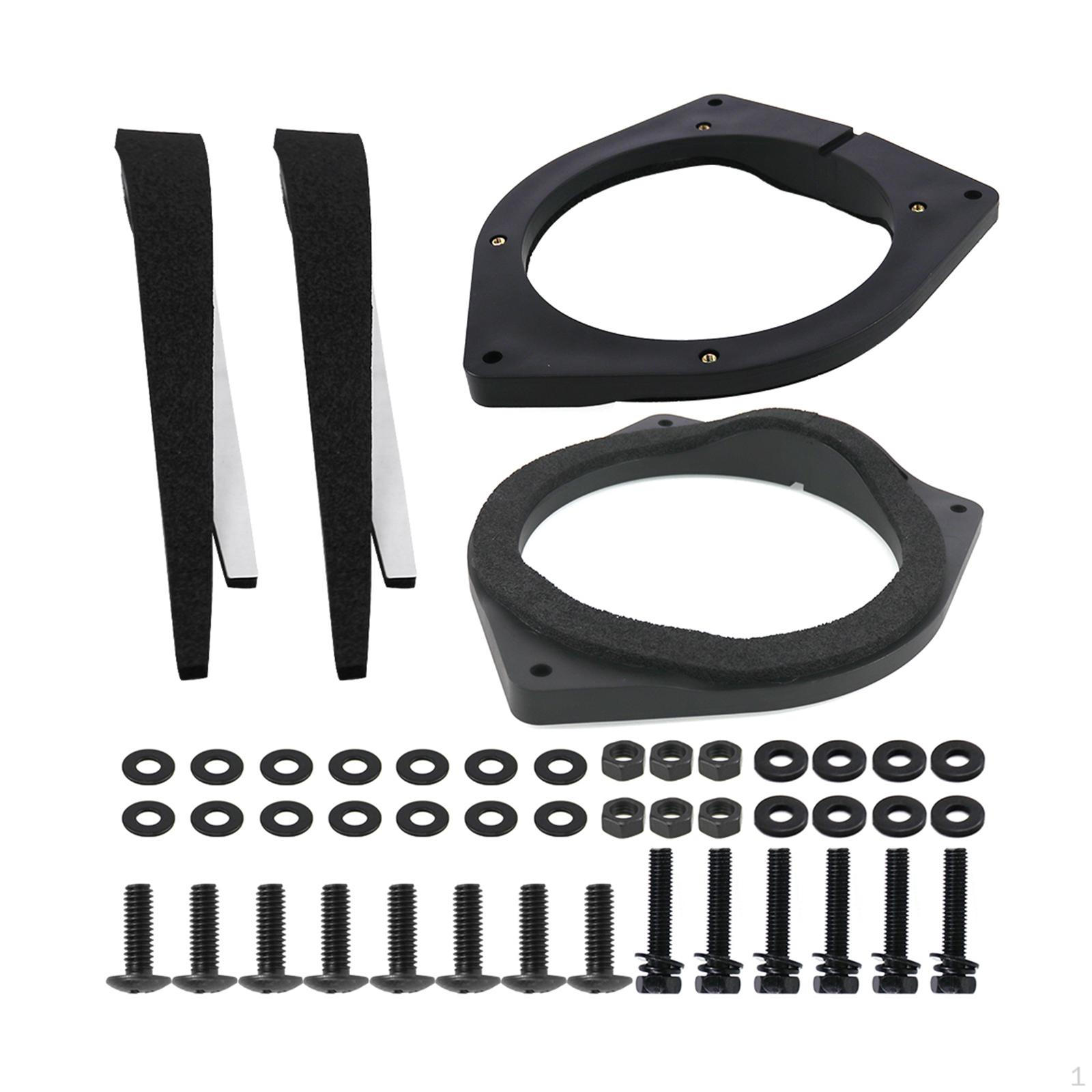 

Проставочное кольцо для динамика двери, Адаптер для динамика, Запасные части, Легко устанавливаемая монтажная пластина Внутренняя для