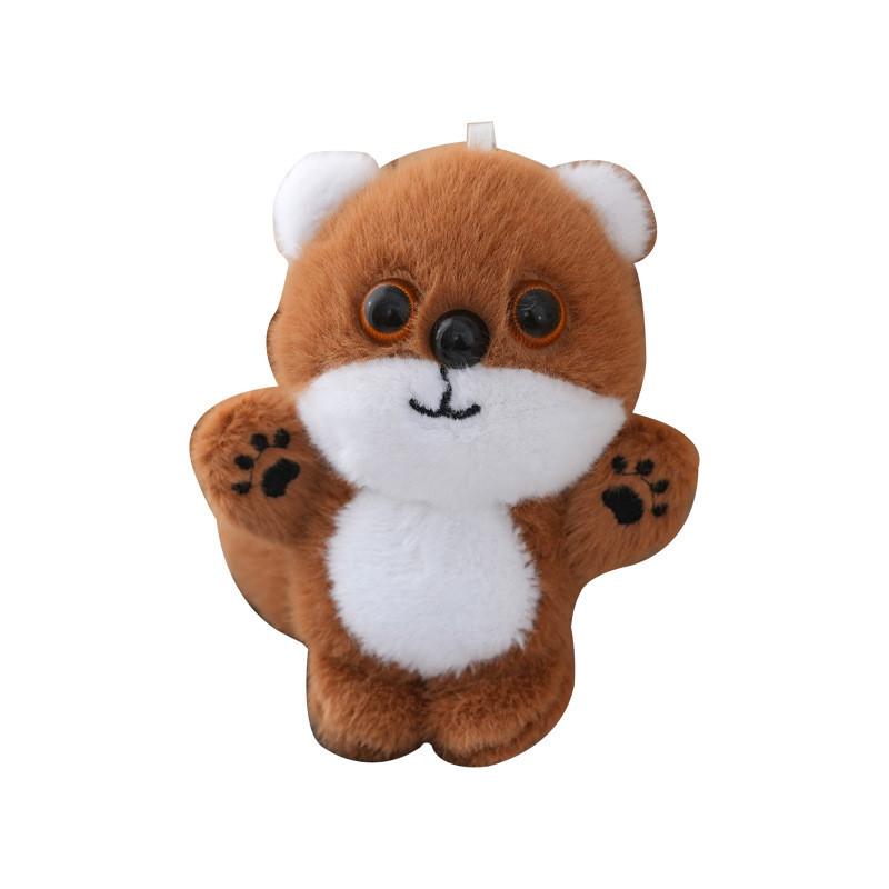 Little Cute Fox Pendant Plush Toy Doll Backpack Pendant Fashion Keychain