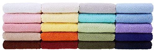 Hotel Hand 5-Piece Set of Japanese-Made Senshu Towels (Approx. 32 X 33 Cm), Light Gray