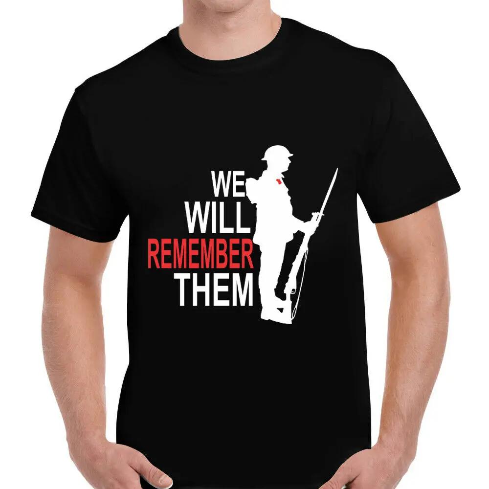 

Remembrance Day Sunday Poppy Soldier War TShirt Summer Cotton Short Sleeve ONeck Mens T Shirt New S3XL S