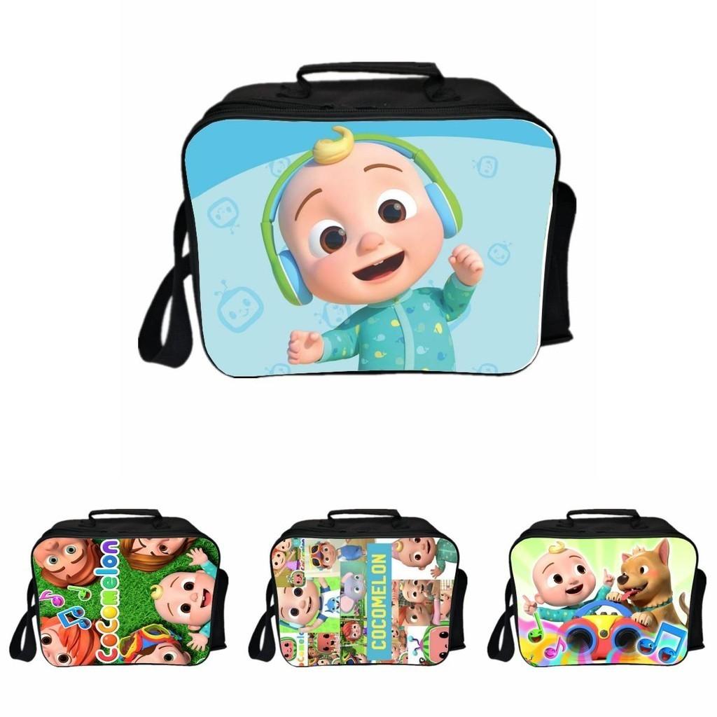 Cocomelon Insulated Lunch Box Bag With Large Capacity For Childrens Outdoor Adventures