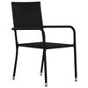 VidaXL Ensemble de Salle à Manger de Jardin 3 pcs Table et Chaises de Repas de Patio Mobilier à Dîner de Terrasse Extérieur 3072487