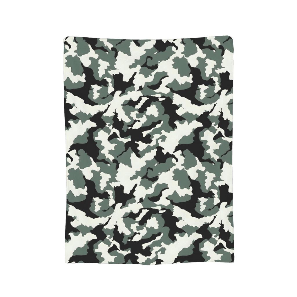 Camo Camouflage Blankets Coral Fleece Plush Summer Multi-function Super Warm Throw Blankets for Bedding Couch Rug Piece