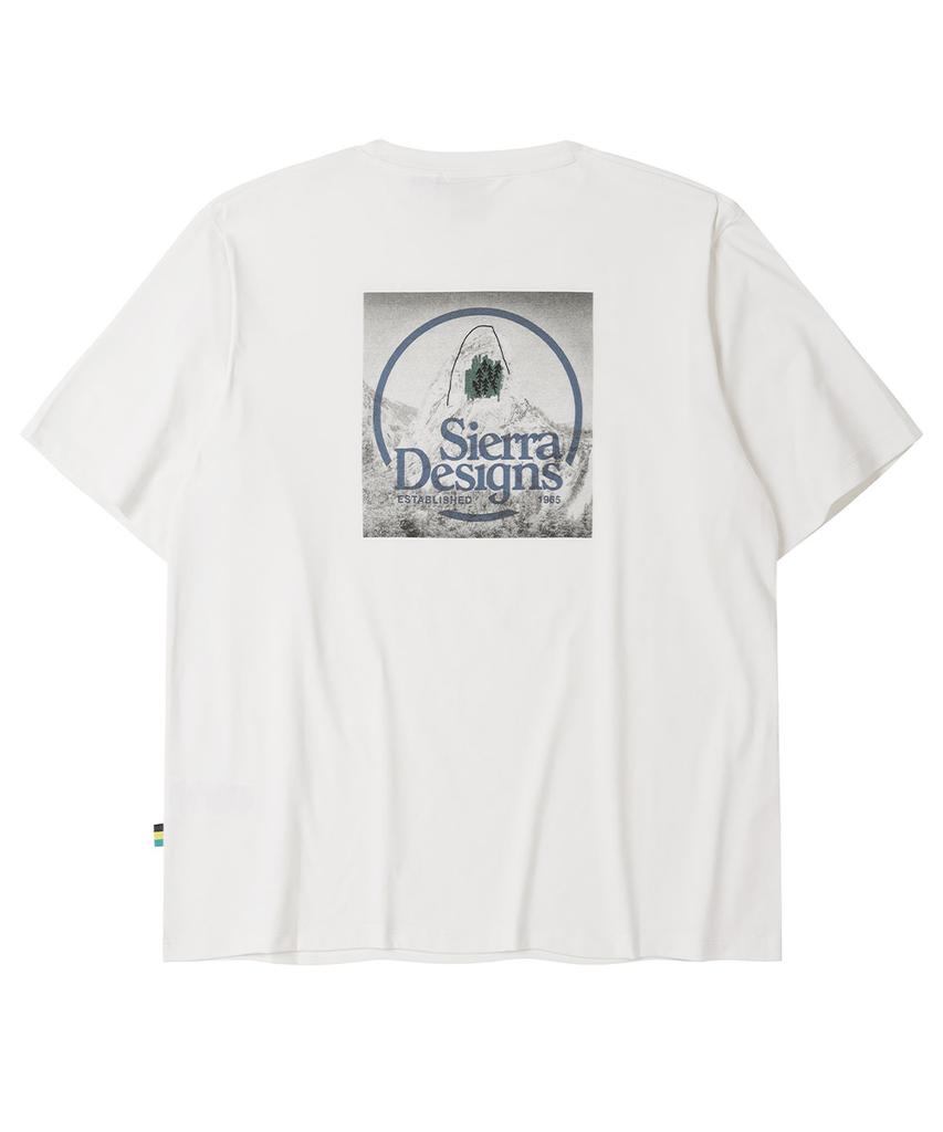 SIERRA DESIGNS Half Dome Photo Archive Chill-Lite Short Sleeve White