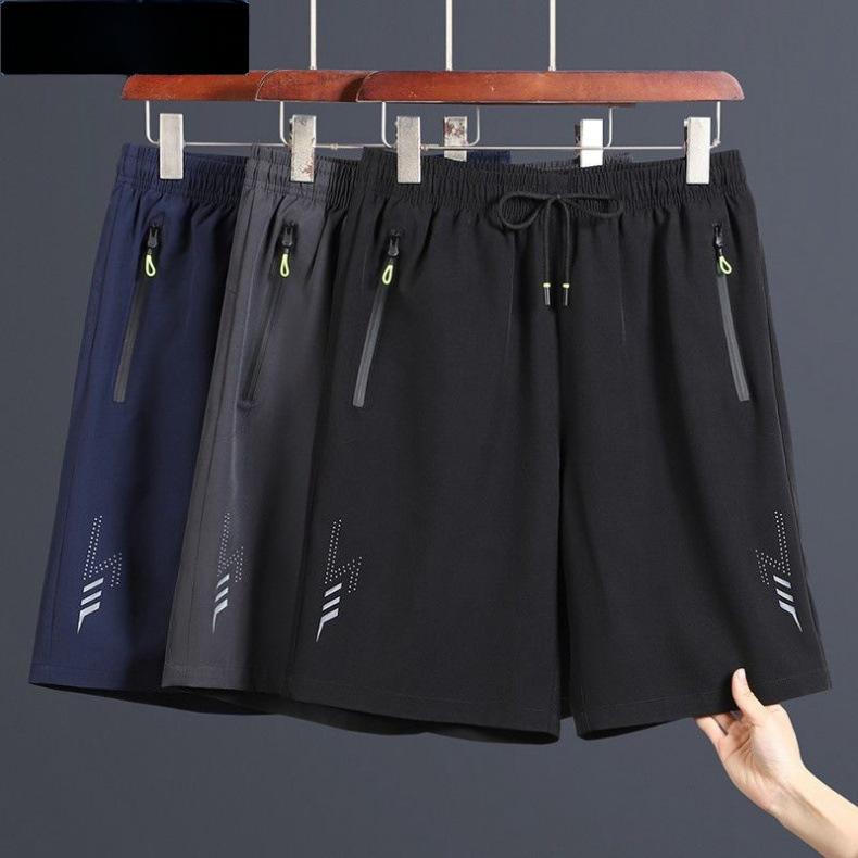 Summer New Style Basketball Shorts For Casual Men, Quick Drying Five Quarter Pants, Ice Silk Fitness Loose Oversized Pants
