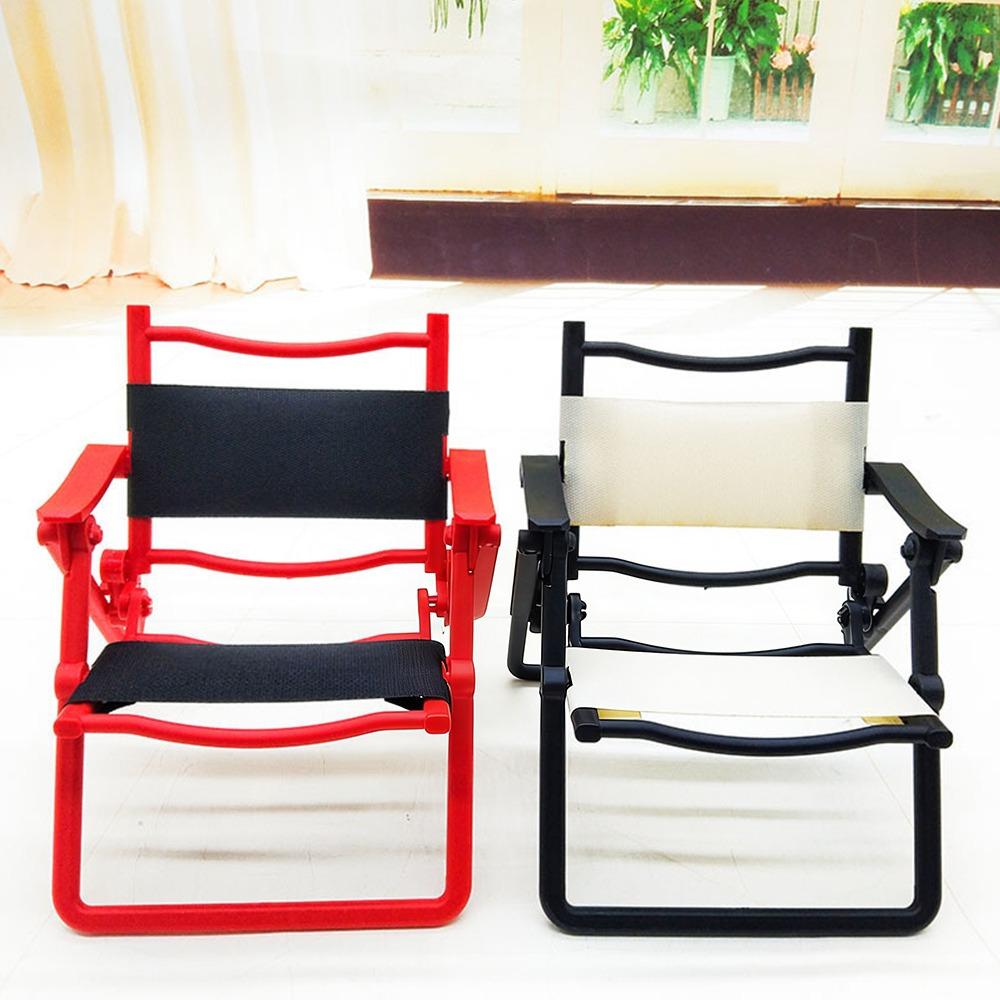 5 Colors Outdoor Camping Leisure Chair 10.3*11*13cm Furniture Model For 1/6 Dolls