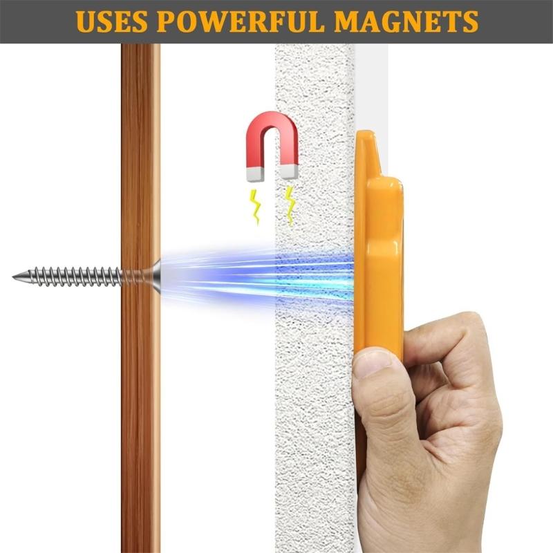 Multipurpose Magnetic Studs Finder Detectors ABS Tool For Home Office Commercial Renovations Applications