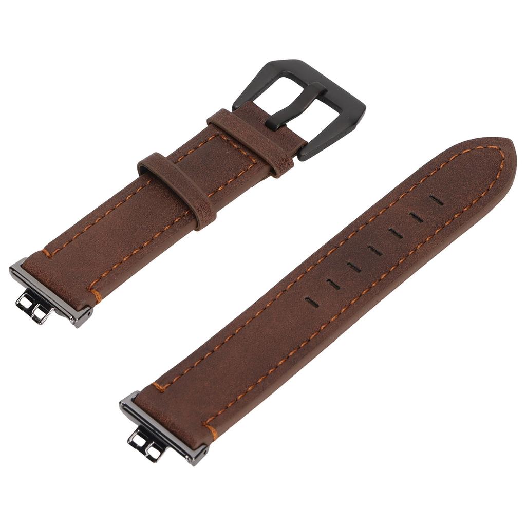 Smartwatch Band Strap Vintage Leather Wrist Watchband with Buckle Screwdriver for   Watch FIT