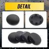 4Pcs Wheel Center Caps for Ford Focus 2005-2008 Taurus 2005-2019 Wheel Rim Outer 68.6mm(2.7in) Inner 49.8mm(1.96in) Black Hub Caps, Replacement