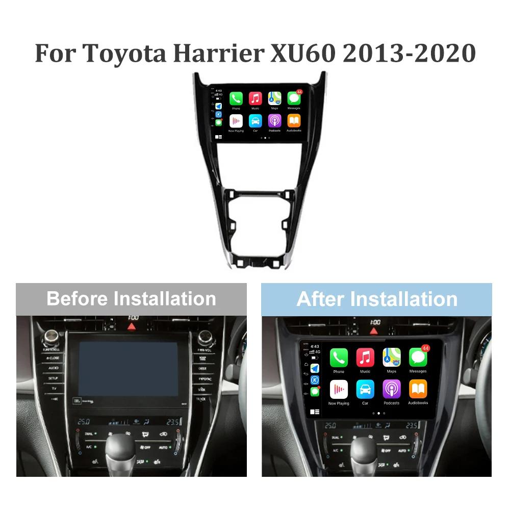 Android 13 For Toyota Harrier XU60 2013 - 2020 Auto Radio Car Multimedia Player Navigation Screen WIFI  Carplay Stereo Head Unit