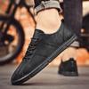 Men Shoes 2024 Autumn Fashion Boat Shoes Men Classic Drive Casual Shoes Quality Leather Comfy Men Loafers Shoes Black Shoe